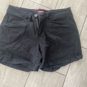 Black Denim Shorts by Union Bay